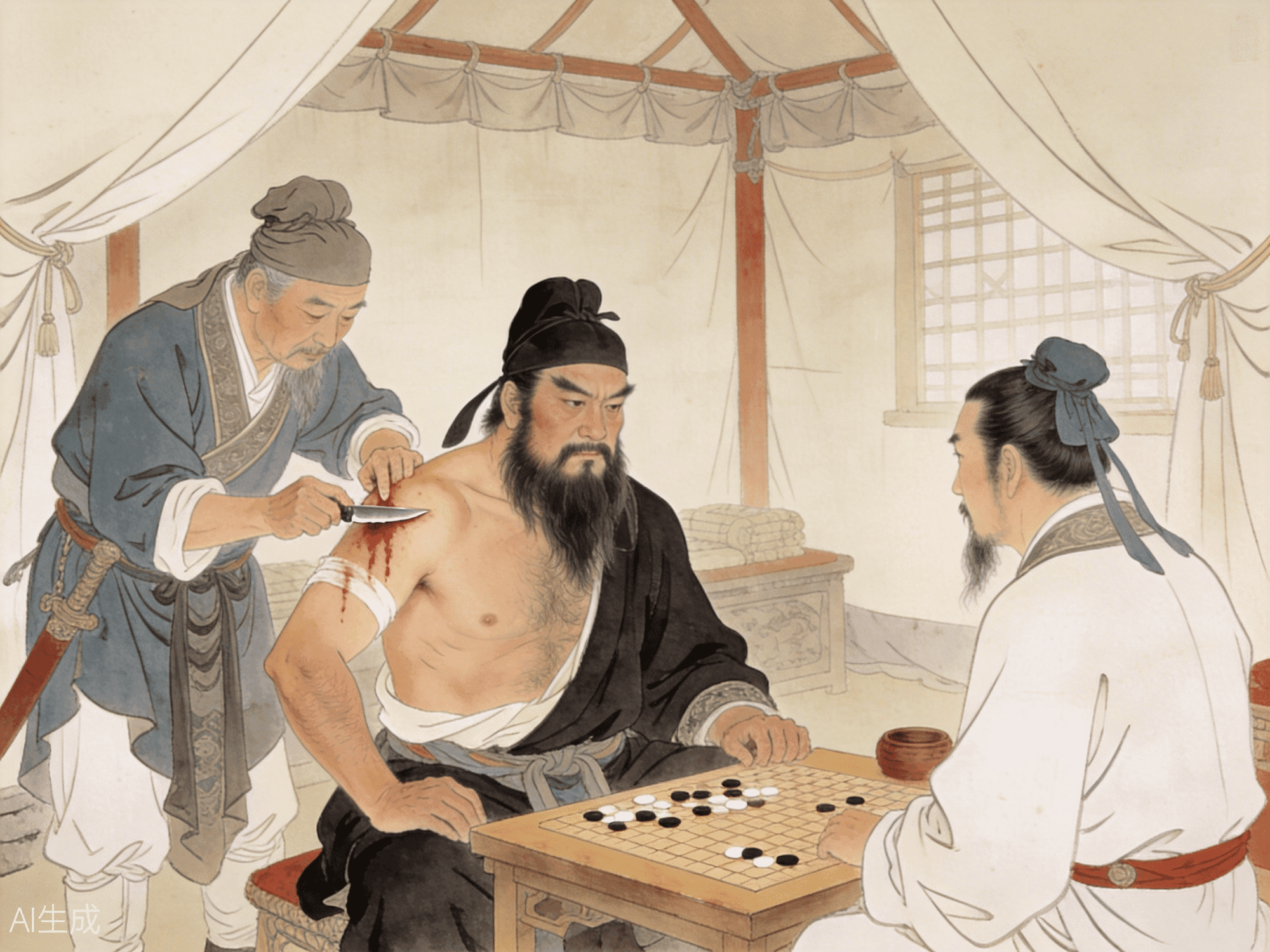 刮骨疗毒