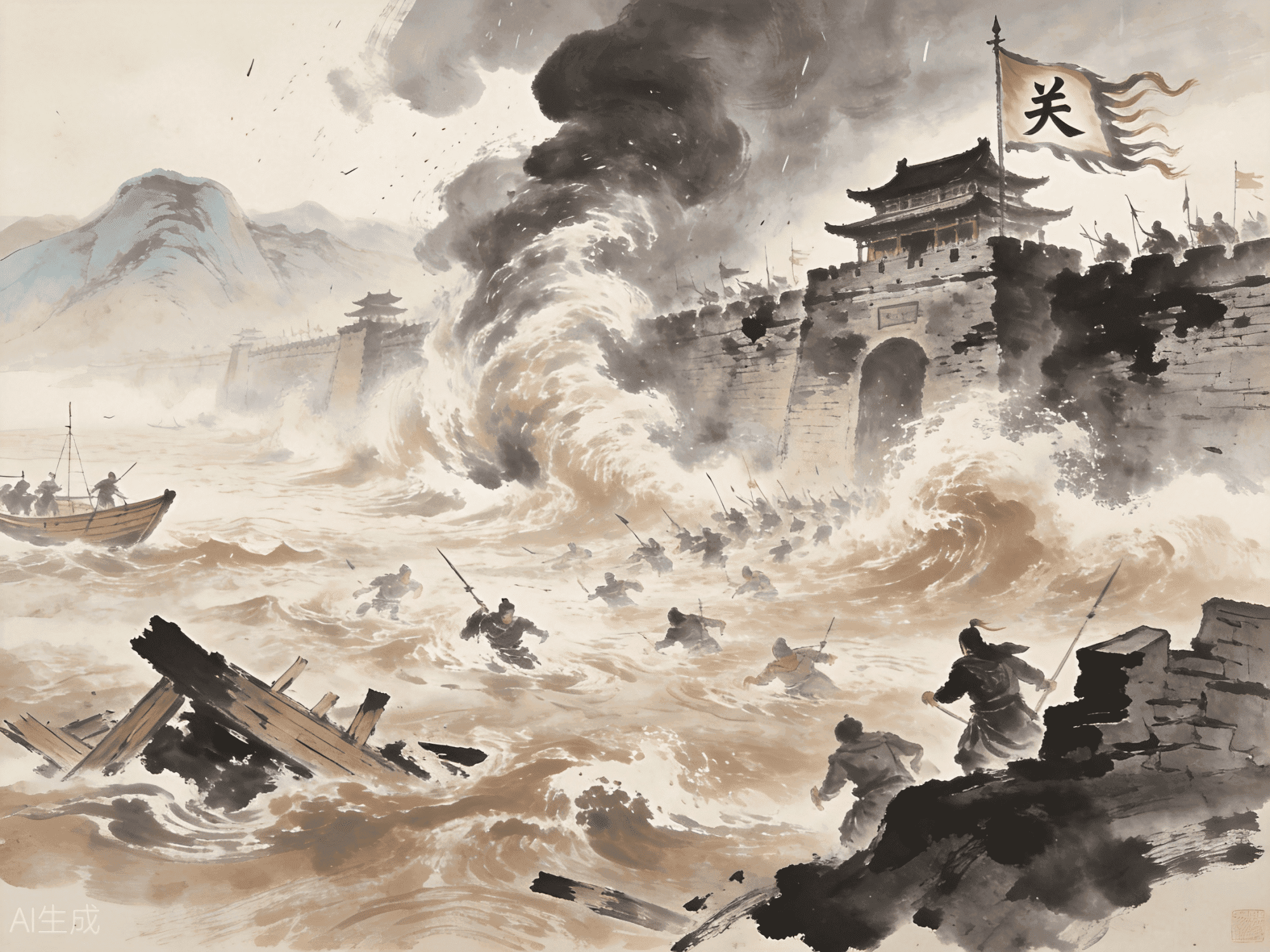 水淹七军