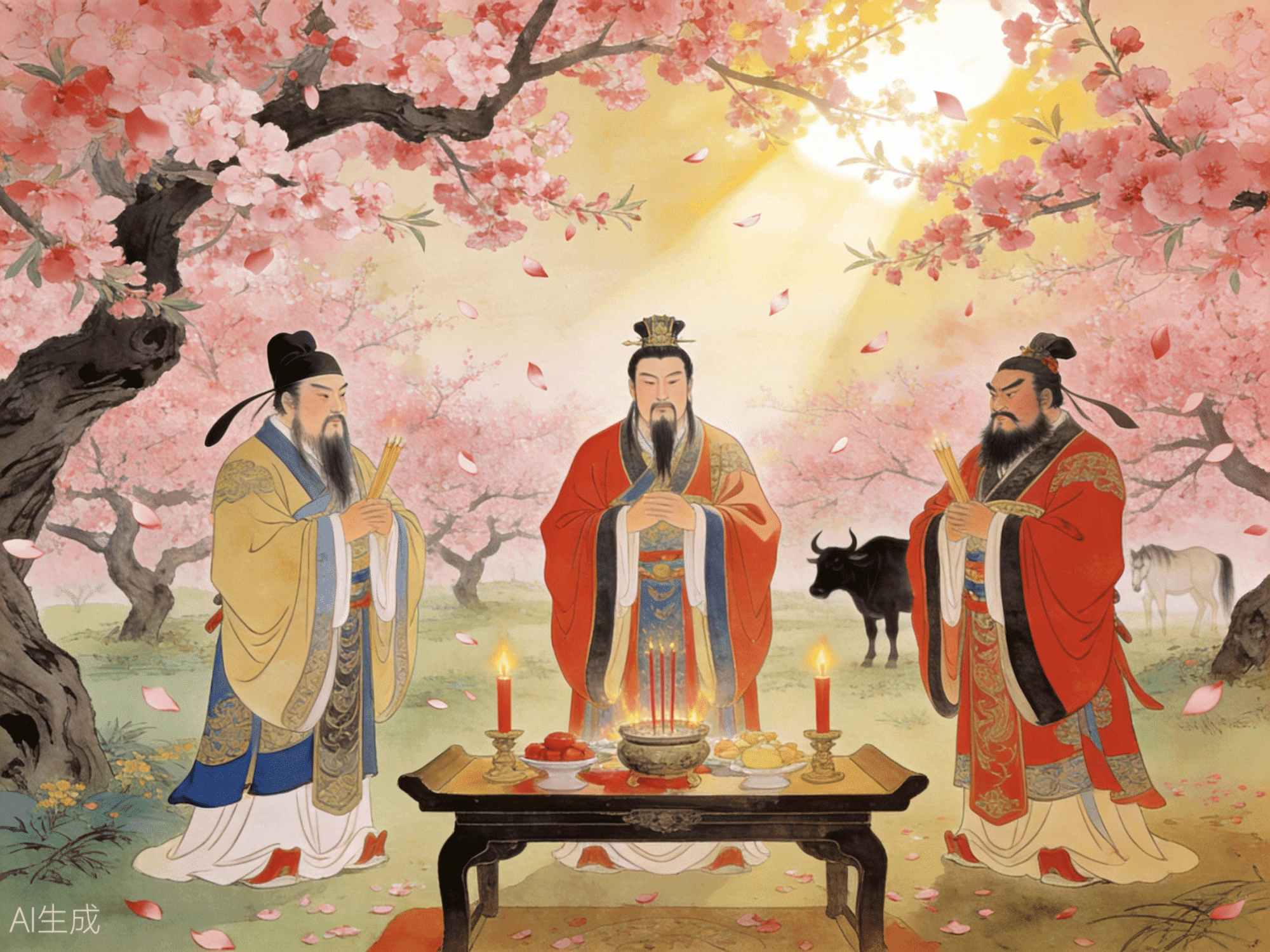 桃园结义