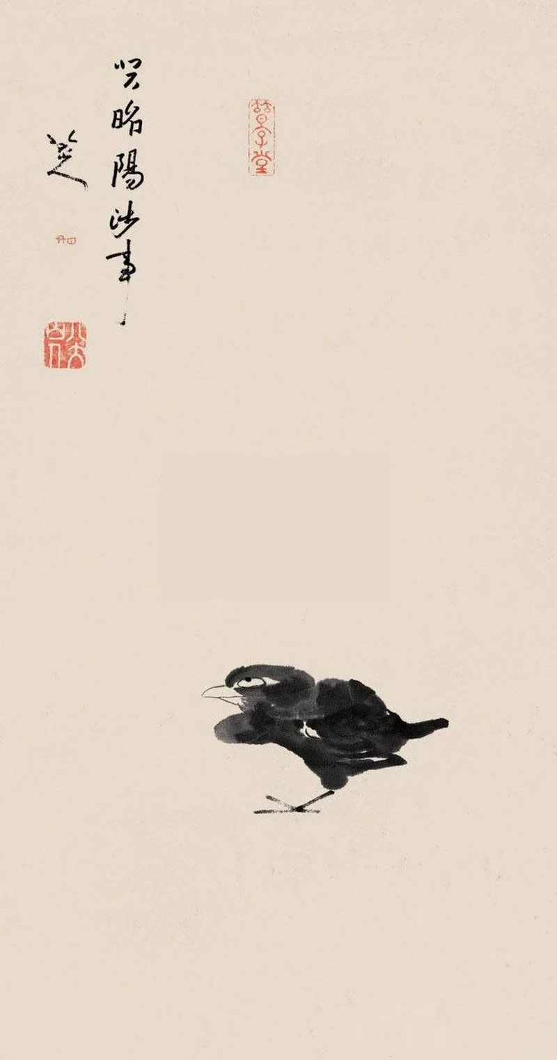 鸟 - 孤鸟图