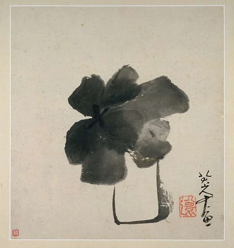 瓶花图