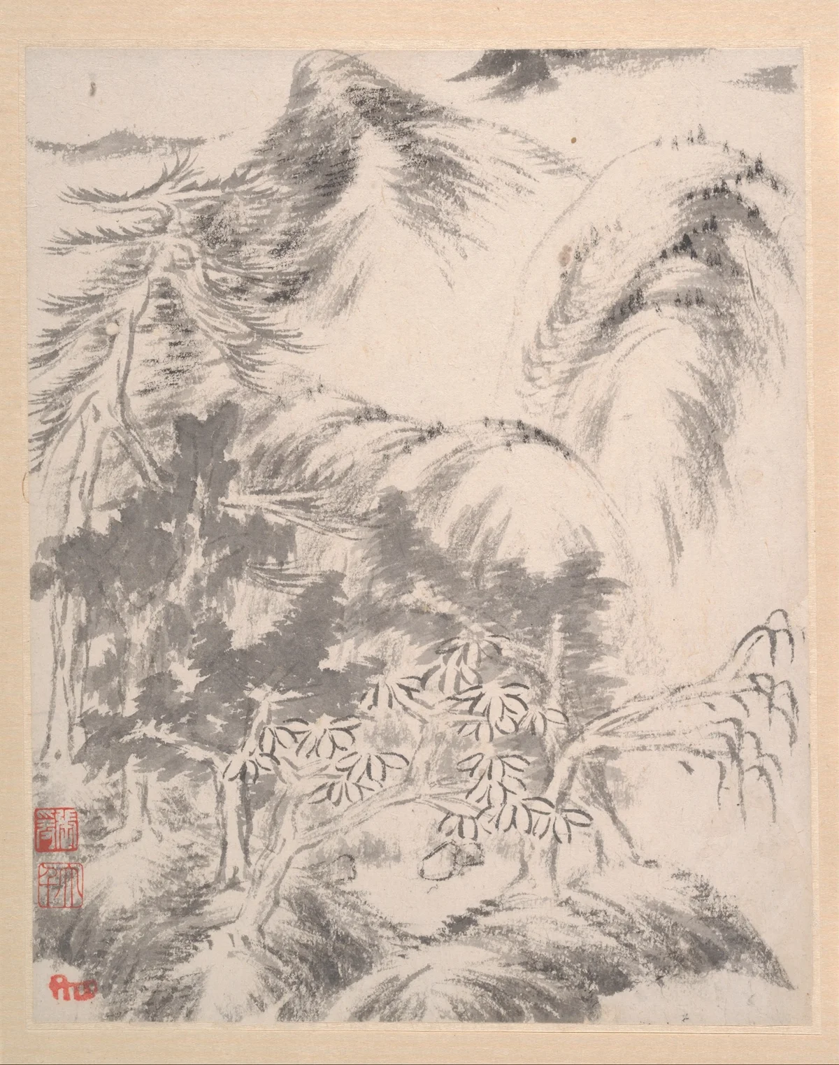 松鹤图