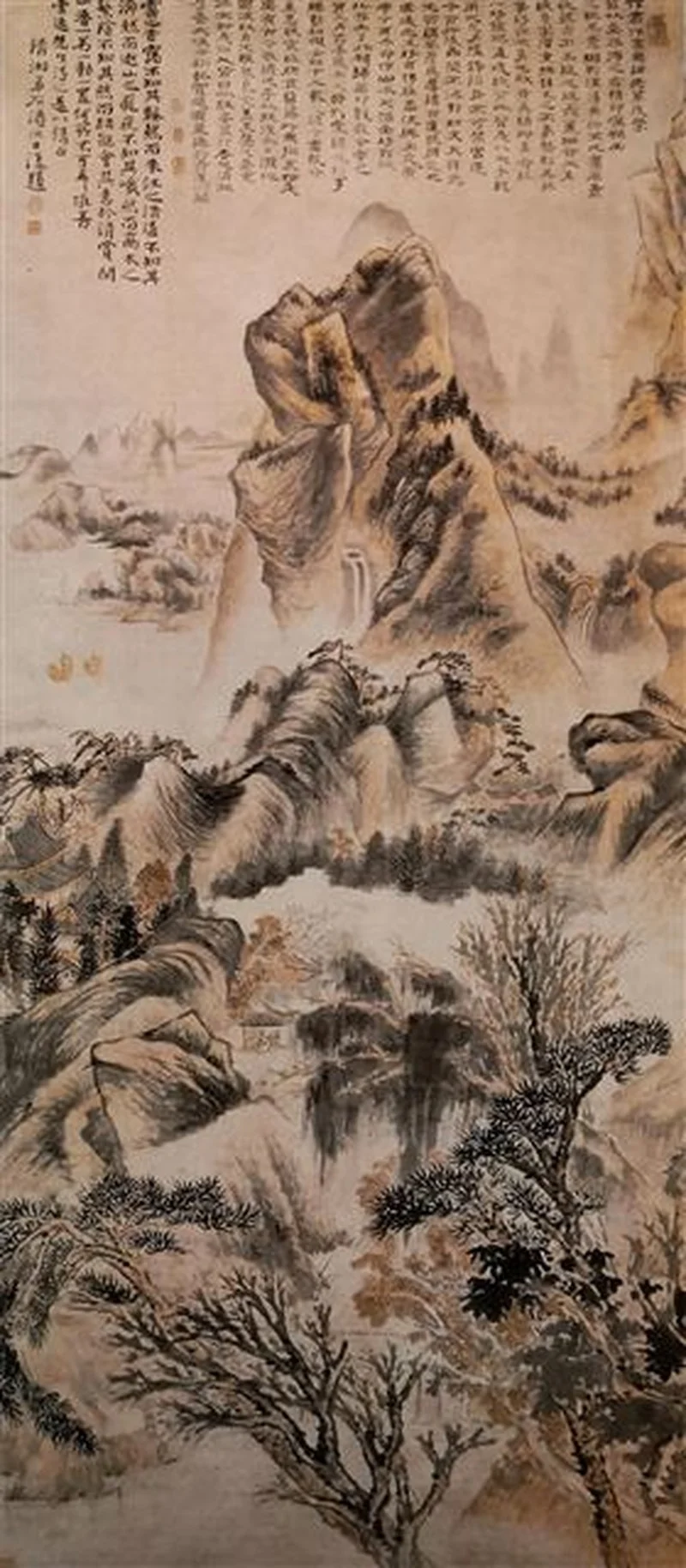 江天山色图