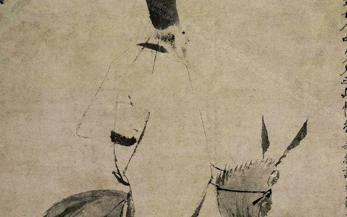 驴背吟诗图