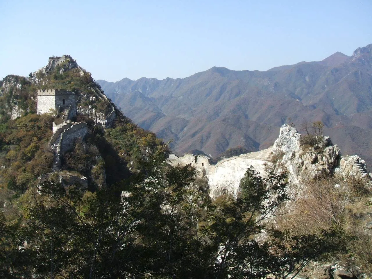 野长城:自然风化中的原始状态